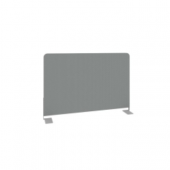 Экран тканевый боковой L600мм Metal System Б.ТЭКР-60 Серый/Серый